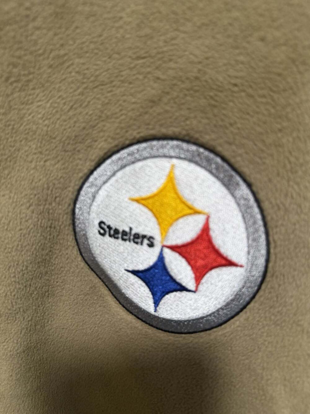 Pittsburgh Steelers Darius Rucker Fanatics Fleece Jacket Men’s 3XL XXXL Tan NFL - Picture 5 of 8
